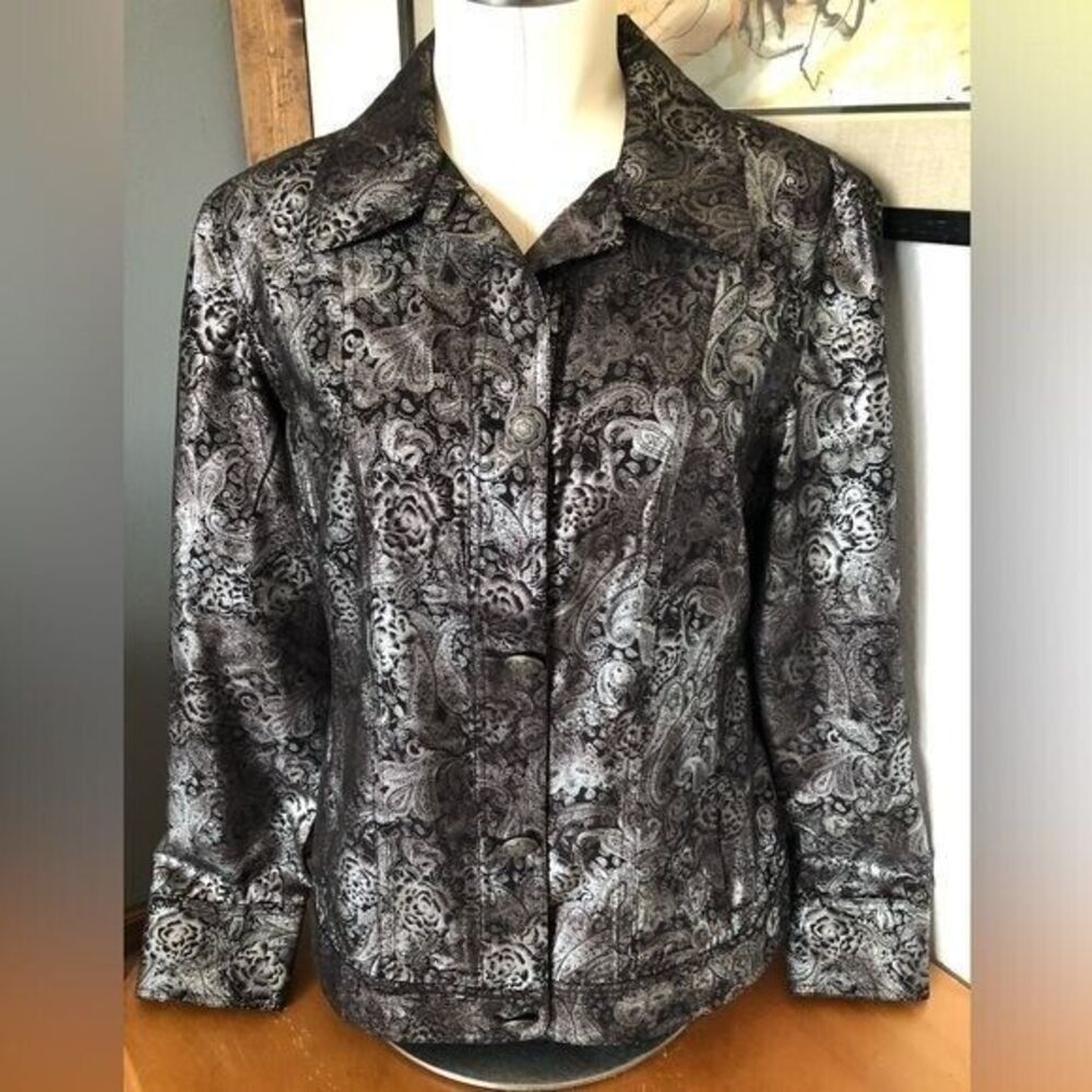 Chico's Floral‎ Paisley Jacket